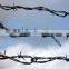 chain link fence top barbed wire from china factory