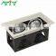 High lumen surface mounted led shop light fixtures