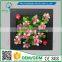 2016 Wholesale Plastic plants 3D Wall photo frame for Home doecor