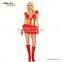 Sexy 2pcs Red Veil Halloween Costumes China Wholesale