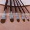 Wood Handle Nylon Hair 6pcs Set Artist Brush Watercolor Brush 6pcs Set