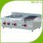 Combination Open Gas Burner Griddle Table Top