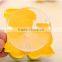 Q054 cartoon small animal Home Furnishing soft silicone suction toothbrush holder