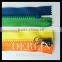 Resin Vison Delrin Plastic Yellow Orange Blue Green Contrast Color Derlin Zipper