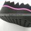 SHARK TEETH BARBER HAIR TWIST SPONGE BRUSH FOR TWISTS DREAD LOCS CURL SHORT HAIR FREE SHIPPING BY EPACKET TO USA