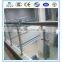 Mall corridor 10mm tempered glass railing indoor toughened glass railing