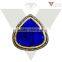 925 Sterling Silver Lapis Gemstone Ring Wholesale Natural Lapis Gemstone Ring Women Ring Jewelry
