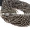 NATURAL SMOKY QUARTZ 3-4MM RONDELLE FACETED LOOSE BEADS WHOLESALE LOT STRAND