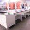 steel lab table manufacture,can be with sink and reagent rack