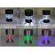New Outdoor Solar Garden Stick Light Coffee Table Light With Ground Spike And Table Base