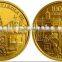 Customized Gold Bronze Silver high quality fake gold Coins