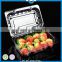 plastic fruit container punched fruit punnet strawberry box,wholesale Clear PET Punnets Packing Fruits