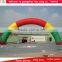 Colorful inflatable archway for sale cheap rainbow inflatable arch for business advertising