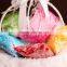 Paper raffia ribbon for decorating gift box