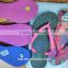 whole sale chaming slippers beautiful China flip flop for barth room