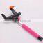 Bluetooth selfie stick with shutter button, best selling wireless monopod in 2015, promotion gift bluetooth monopod