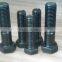 hex high quality standard carbon steel zinc plated thin head hex bolt