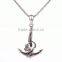 Never fade 316L stainless steel man anchor pendant with stock