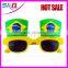 Hot Sell 2016 Brazil Football Eyewear party crazy Fans sunglasses