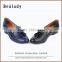 (E1133-190) Ladies fancy comfortable women flats shoes whole leather tassels casual sipper loafers