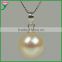 AAAAA quality three piece mix colour round shape natural freshwater pearl simple design pearl pendant