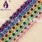 Single Row SS8 Crystal Rhinestone Trimming For wedding dress ,rhinestone trimming new