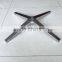 cast aluminun metal base rattan table