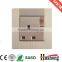 Aluminium electrical switches