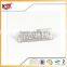 A/brass metal buckles and rivets brown paper hang tag for trade company