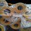 Lightweight fireproof waterproof glasswool pipe insulation
