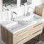 1200mm Wallhuang Vanity Cabinet With Double Bowl Polymarble Basin