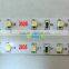 Ultra bright 60leds/m waterproof SMD 2835 flex RGB+WW Led strip