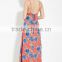 2016 Bohemian Floral Print Maxi Dress For Easy Life