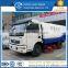 Famous right hand drive driving type sweeping truck distribution