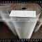 Hot square screening galvanized stainless steel crimped wire mesh