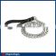 Dog Chain with pvc handle and Safety hook,Twist Type Welded Dog Chain