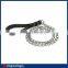 Dog Chain with pvc handle and Safety hook,Chrome Plated Dog Link Chain
