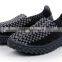 Elastic woven shoes hand woven shoes