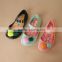 2016 Cute pineapple jelly shoes heel jelly shoes cool Korean summer soft bottom girls sandals