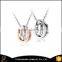 Stainless Steel Pendant Designs Saudi rose Gold Plated Charm Pendant