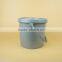 Oval Plastic Pail for Painting, 5kg Ellipse Plastic Barrel with Handle