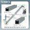 High quality aluminum adjustable tilt roof mounting bracket