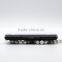Clear cap rectangular 2 colors professional eyeshadow palette packaging