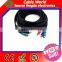 hot sell! metal 3.5mm stereo jack to 2.5mm stereo plug adapter
