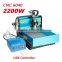 MINGDA large cnc engraving machine with wter tank, Wood working cnc router with USB controller