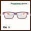 100% Handcrafted Classical and Fashional Personal Wood Optics Reading Glasses