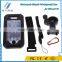 5 In 1 Motorcycle Bicycle Bracket Handlebar Mount Holder Shockproof Dustproof Waterproof Case for Apple iPhone 5 5S Black