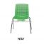 Colorful student furniture Training chairs Plastic stacking chair for sale YE88