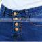 Cotton elastic jeans for woman