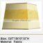 popular natural tapered cylinder linen fabric lamp shade
